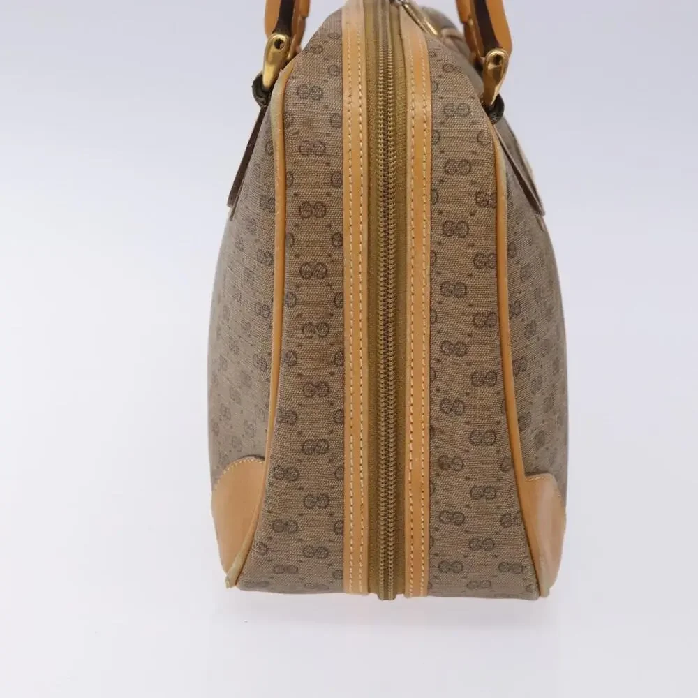 GUCCI Micro GG Supreme Hand Bag Pvc Beige Gold 000 104 000 104 - Picture 5 of 16